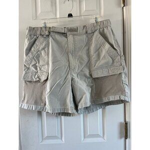 Vtg Columbia Sportswear Co. Men's Khaki PFG Performance Fishing Gear Shorts L